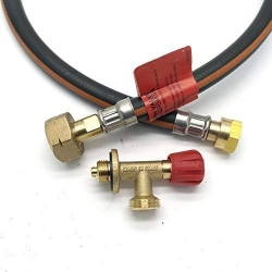 Campingaz Adaptor & 35 inch Caravan Pigtail Hose For 907 & 904 Cylinders